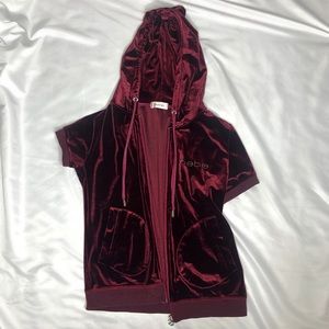 Woman’s Velvet Hoodie